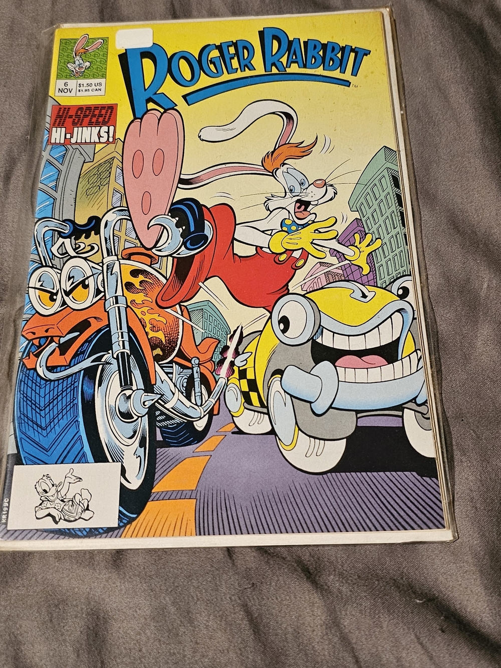 Lot Of 6 Roger Rabbit Comic Book Collection - Picture 4 of 7